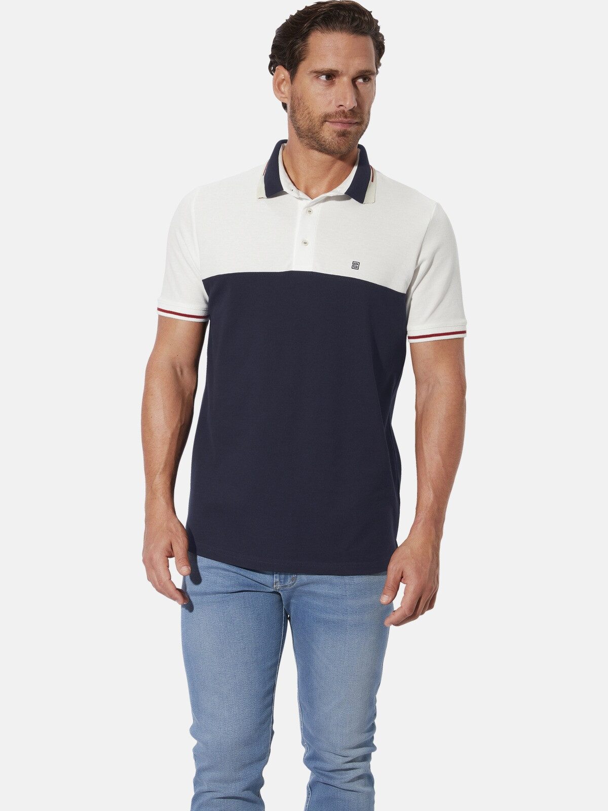 Babista Poloshirt JARLON mit feinen Kontraststreifen günstig online kaufen
