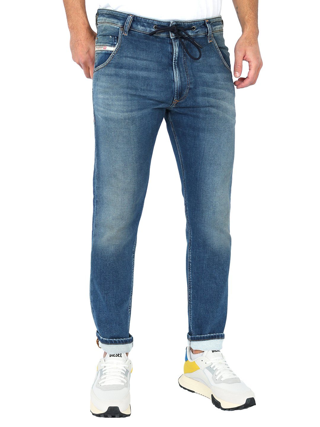 Diesel Tapered-fit-Jeans Regular JoggJeans - Krooley 068CX - Länge:32