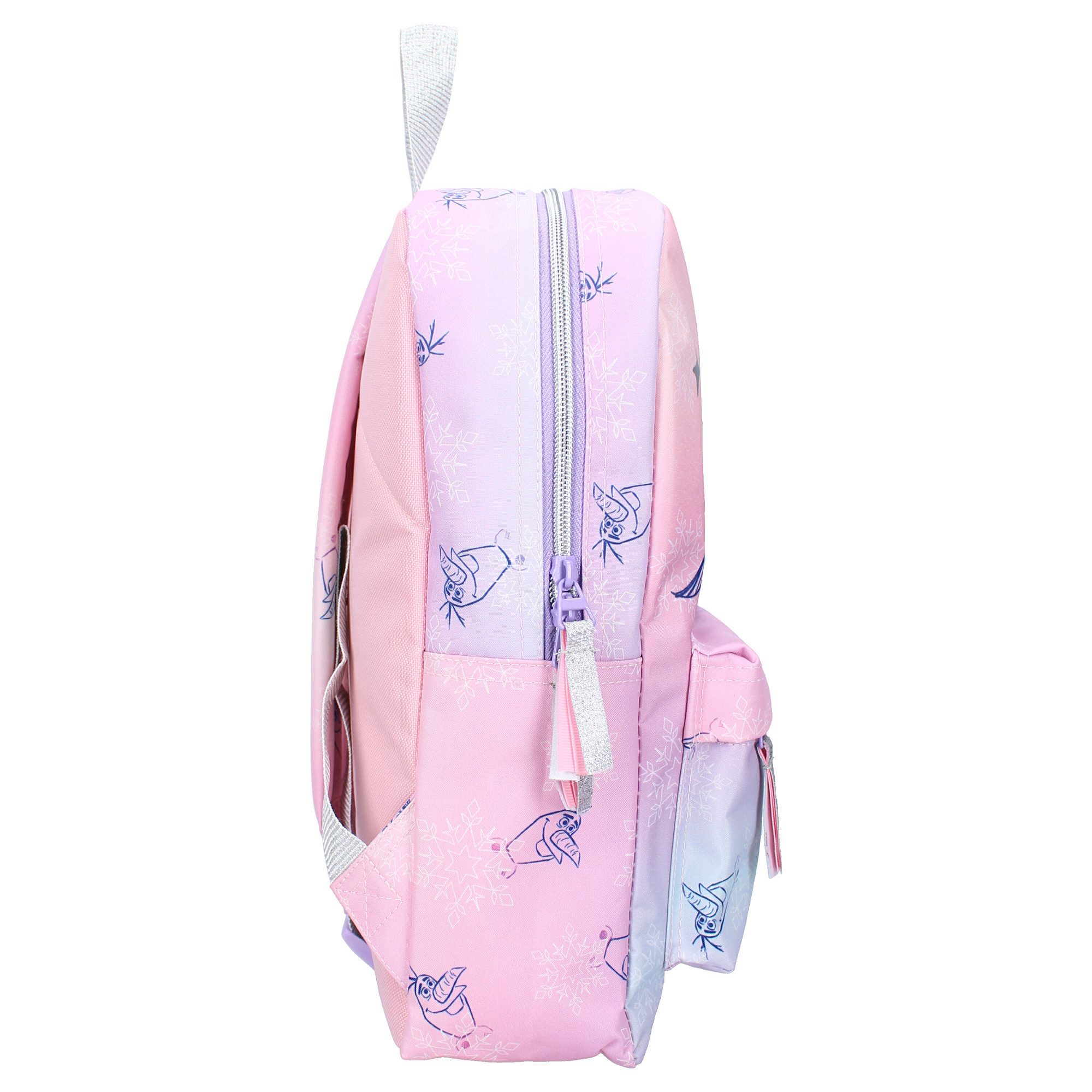 Disney Kinderrucksack Kinder Rucksack Frozen II Bunter Schulrucksack mit Elsa & Olaf
