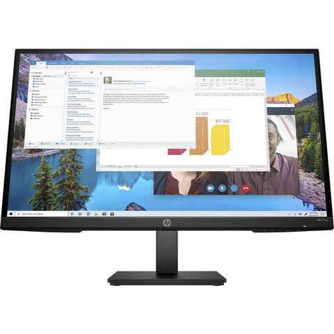 HP M27ha LCD-Monitor (69 cm/27 ", 1920 x 1080 px, Full HD, 5 ms Reaktionszeit, 60 Hz, IPS, höhenverstellbar, Lautsprecher)