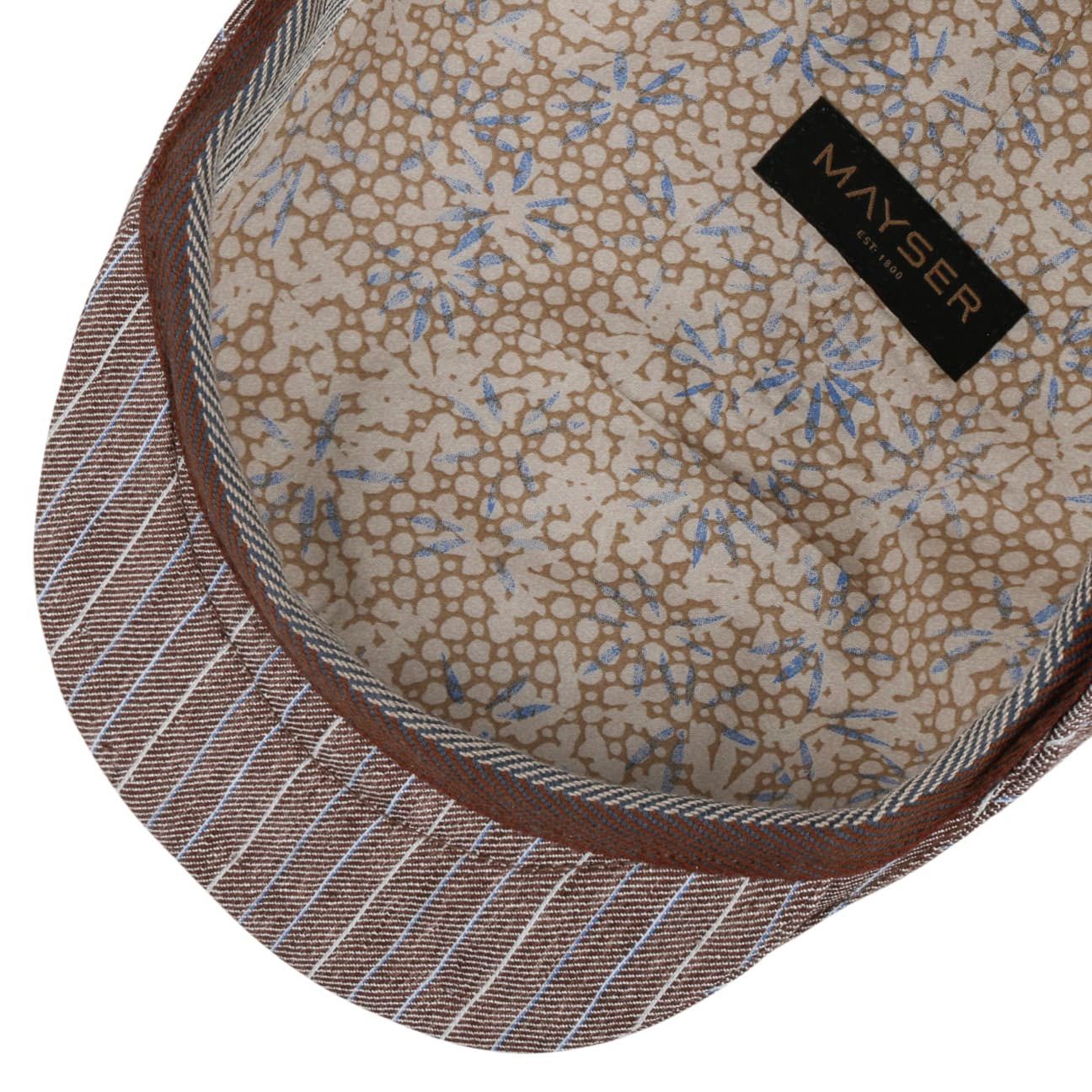 Mayser Flat Cap (1-St) Schirmmütze mit Schirm, Made in the EU