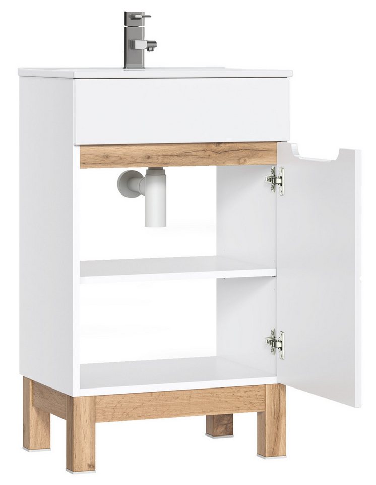 Thumbnail - JVmoebel Waschtisch Moderner Schrank Regal für stilvolle Wohnräume Möbel (Waschtisch), Made in Europa