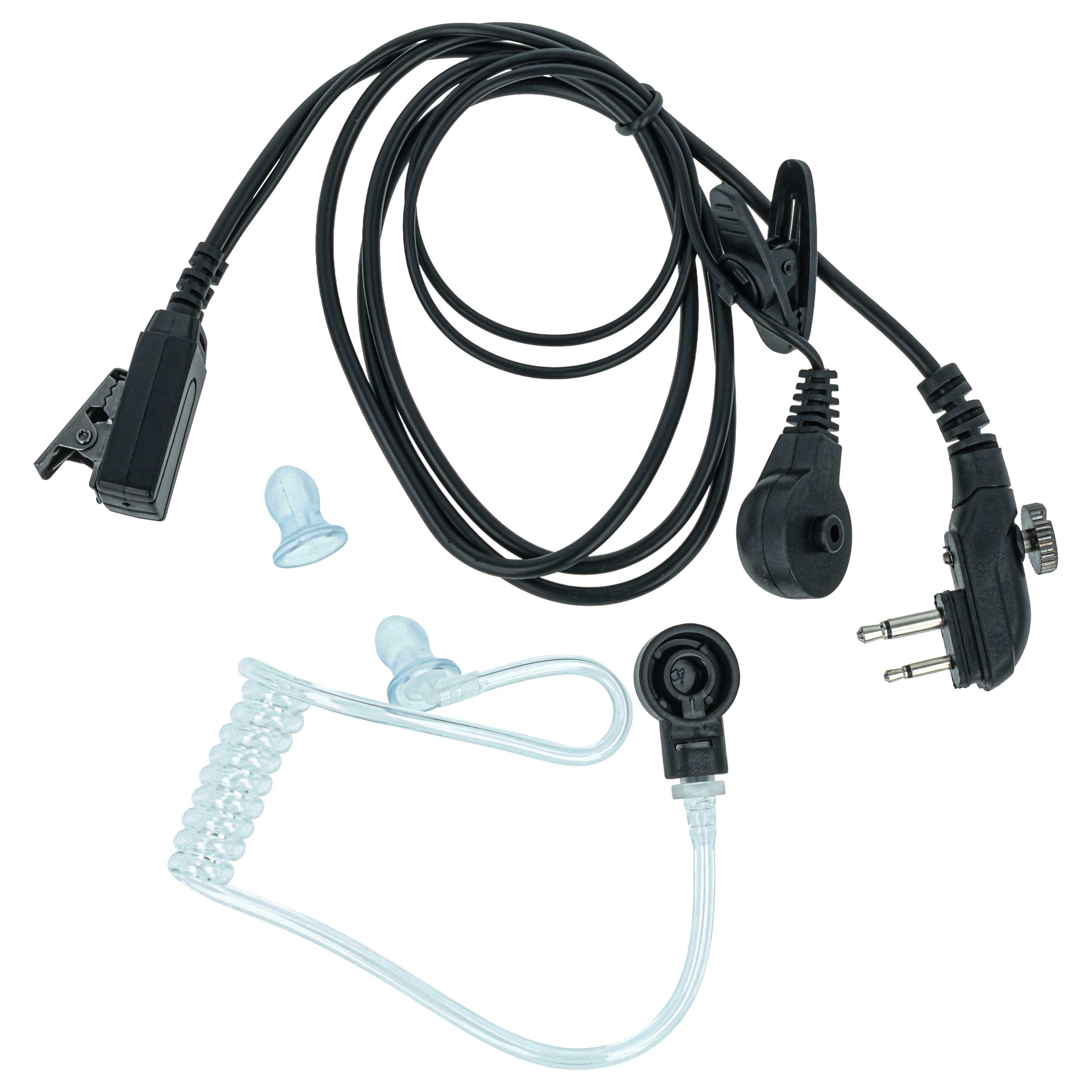 vhbw passend für Hyt / Hytera TD510, TD520, PD560, TC620, PD500 Funkgerät Headset