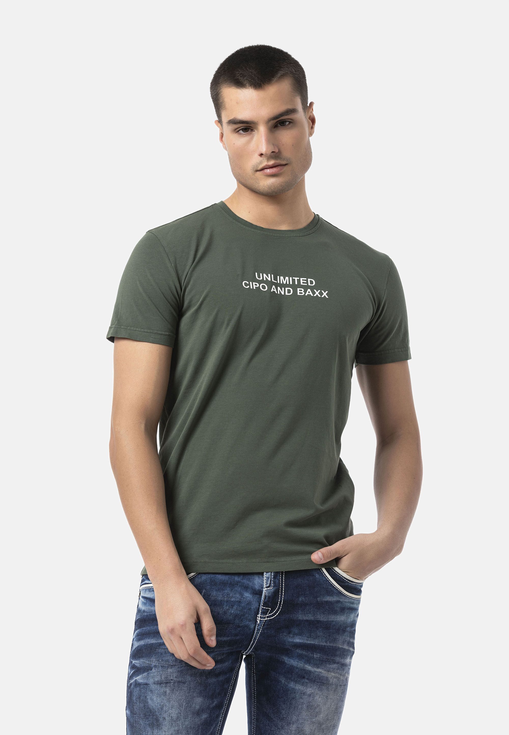 Cipo & Baxx T-Shirt CT827 in Regular Fit