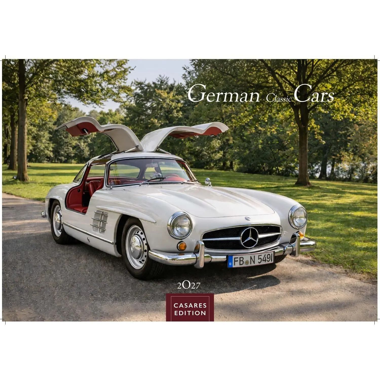 Wandkalender German Classic Cars Kalender 2027 - Wandkalender, Fotokalender...