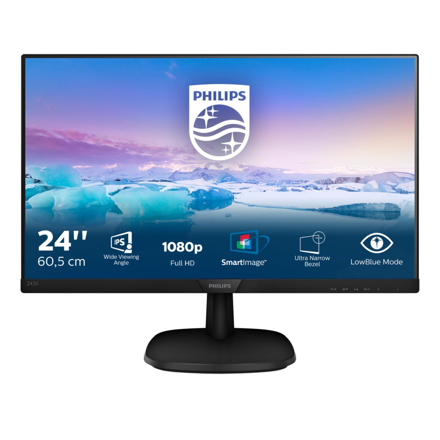 Full-HD-LCD-Monitor 243V7QDSB/00 LED-Monitor