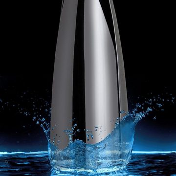 VAGNBYS Flaschenöffner Shark Bottle Opener DE3206SI, Edelstahl hochglanzpoliert, Designobjekt
