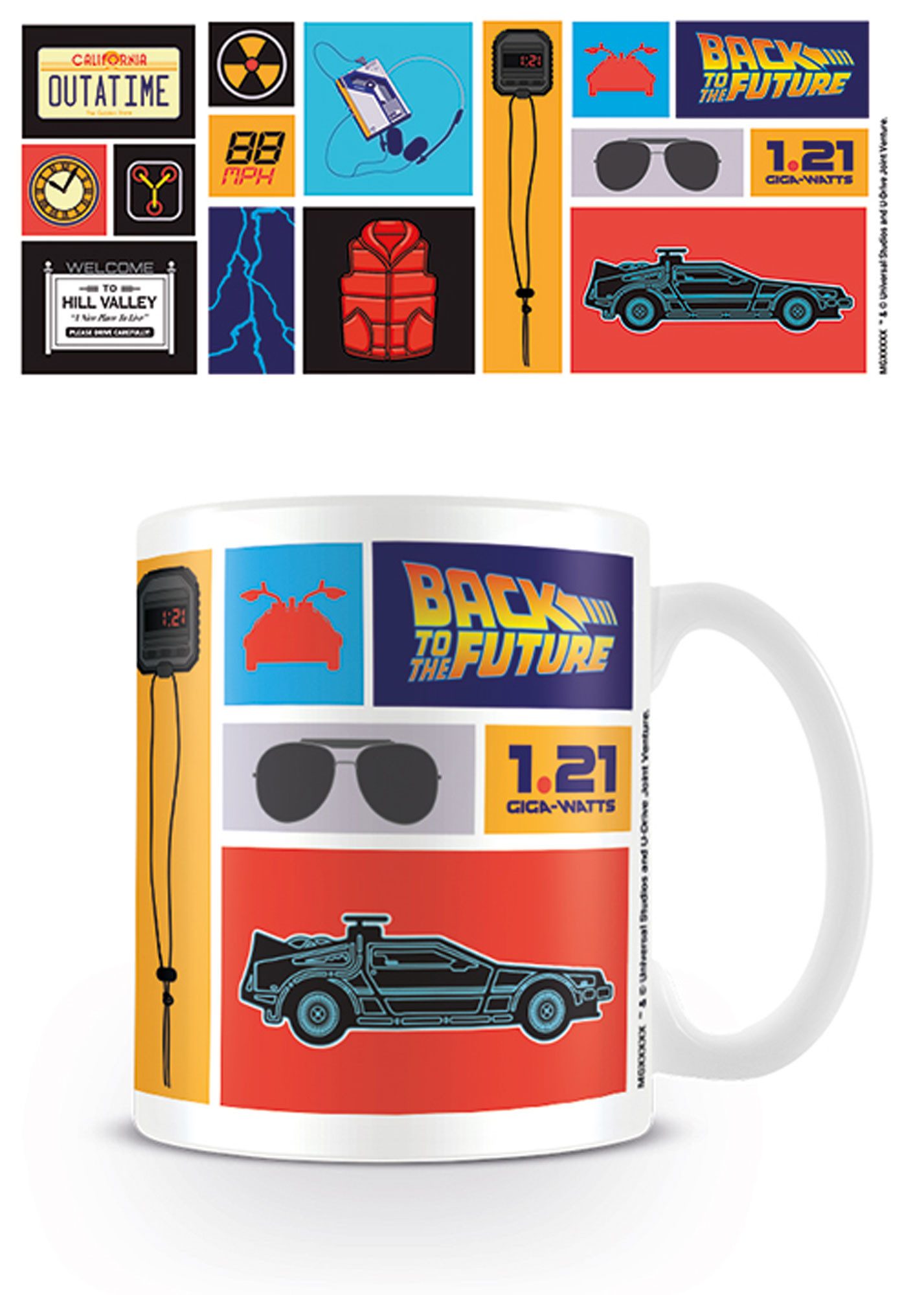 Tasse Back To The Future - Lizenz Tassen - Collection
