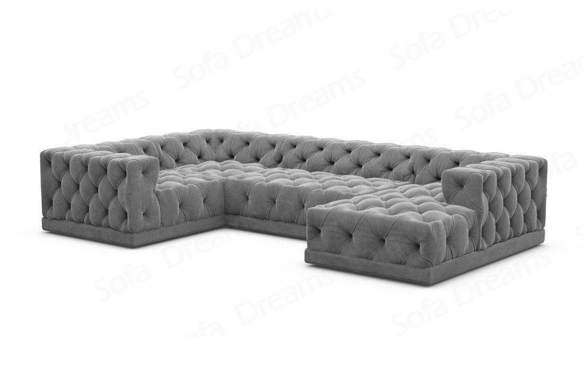 Sofa Dreams Wohnlandschaft Designer Stoff Sofa günstig online kaufen