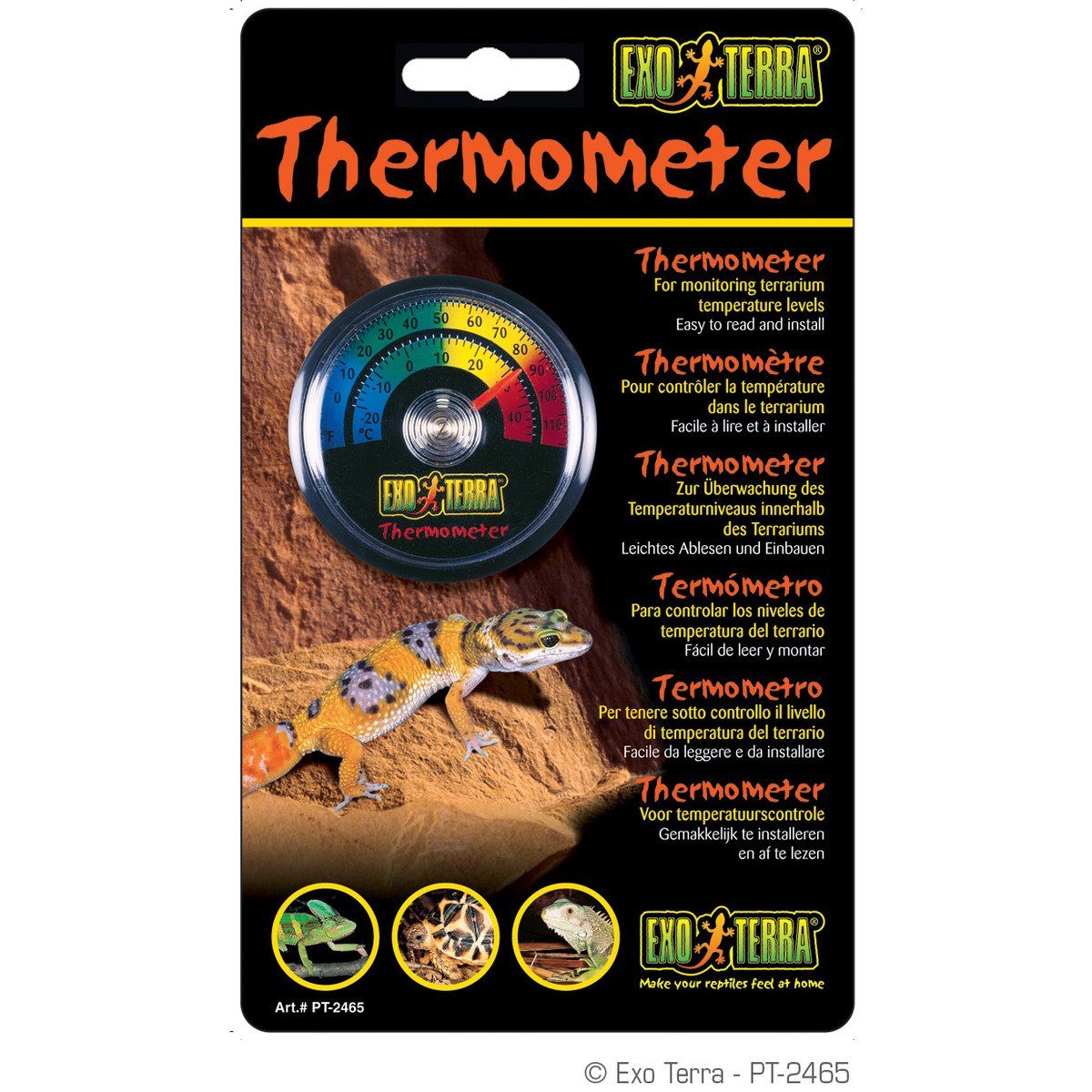 Exo Terra Terrarium-Klimasteuerung Thermometer Rept-O-Meter