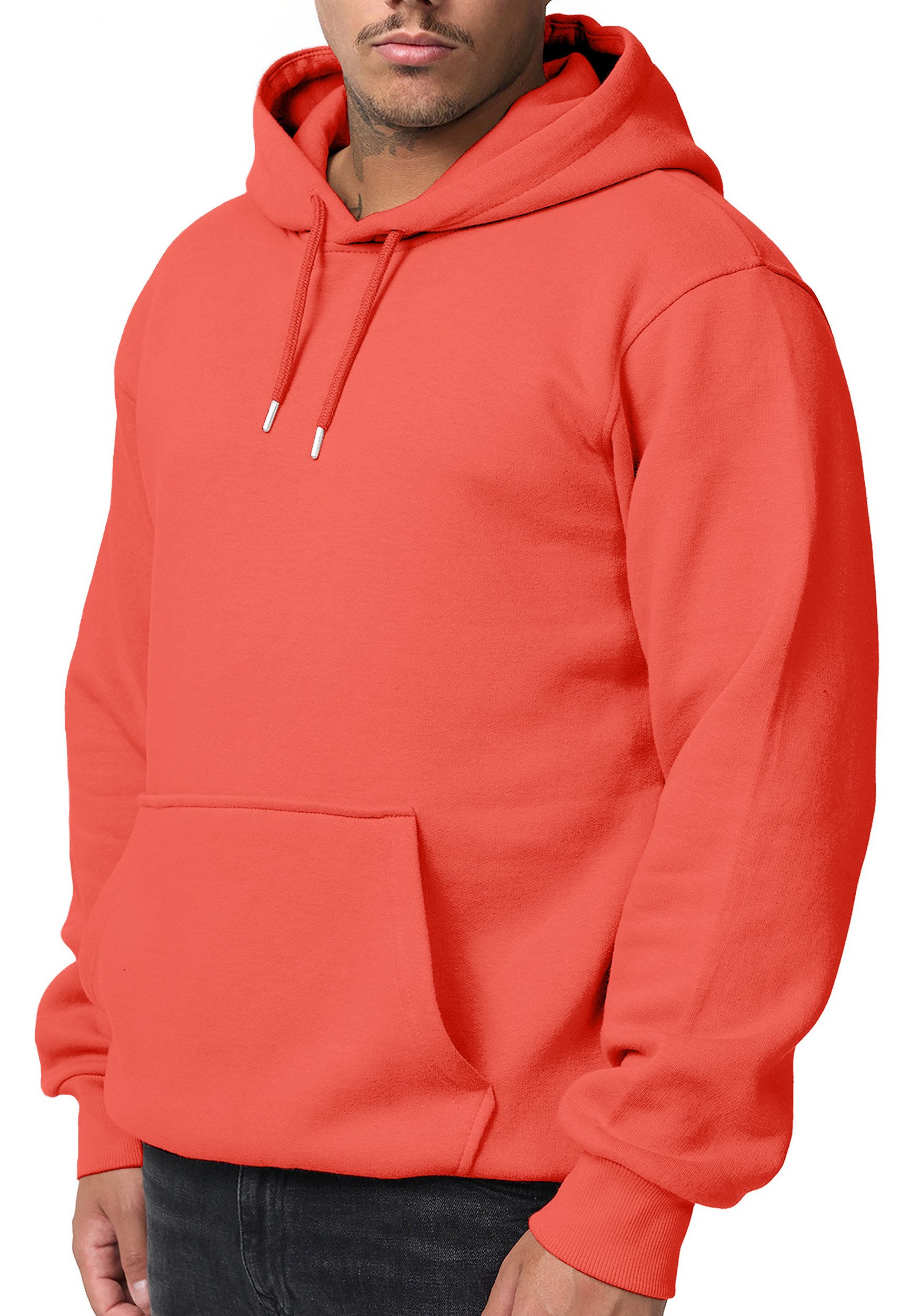 Smith & Solo Kapuzensweatshirt Hoodie Herren Kapuzenpullover (1-tlg) Baumwollmischung