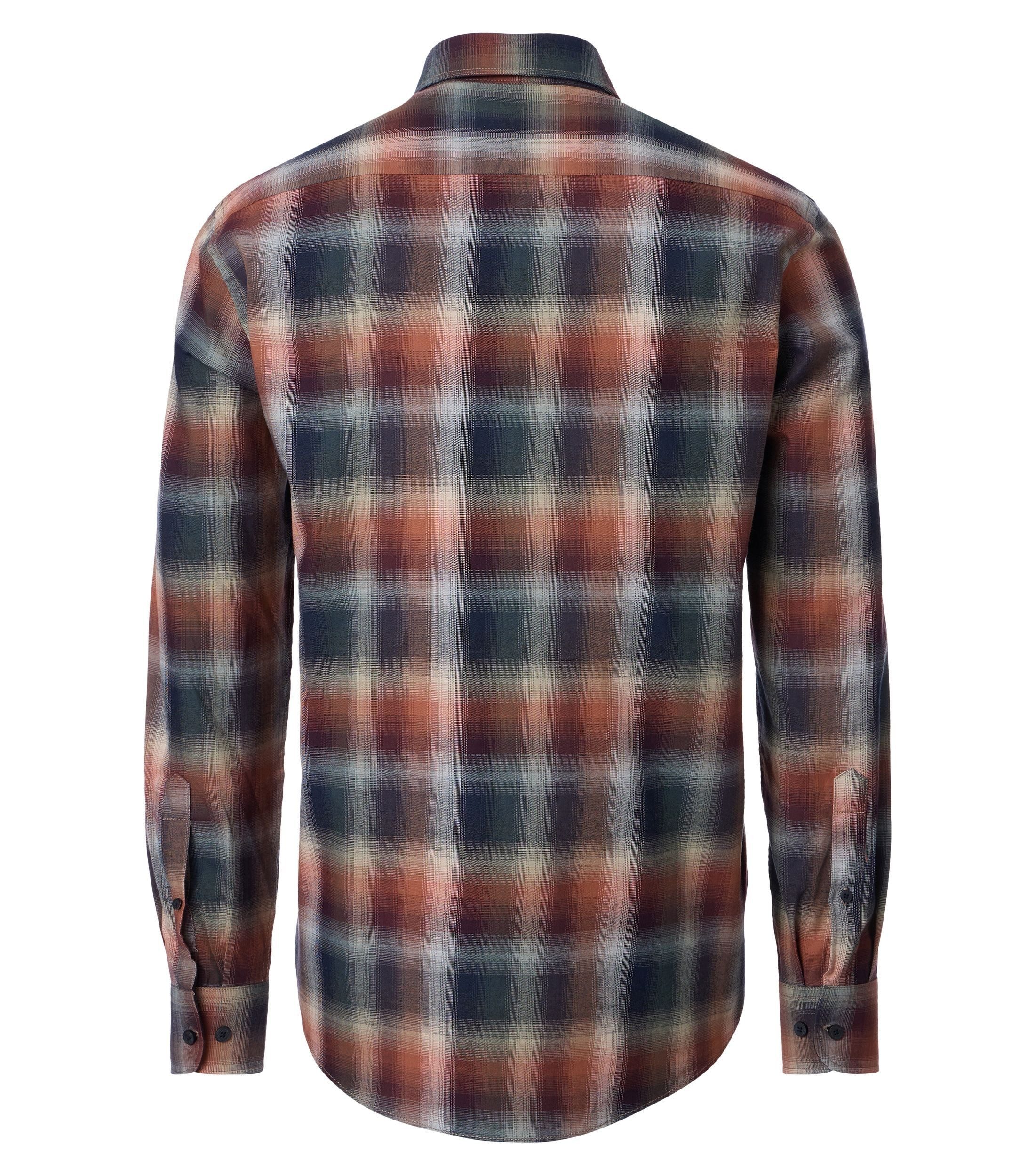 CASAMODA Langarmhemd CASAMODA Freizeithemd kariert günstig online kaufen