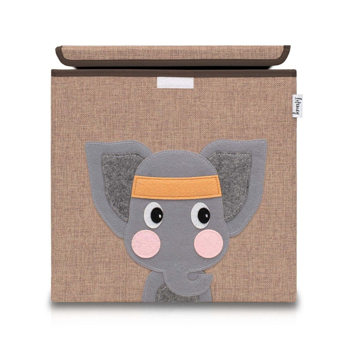 Lifeney Faltbox Aufbewahrungsbox mit Deckel Elefant günstig online kaufen
