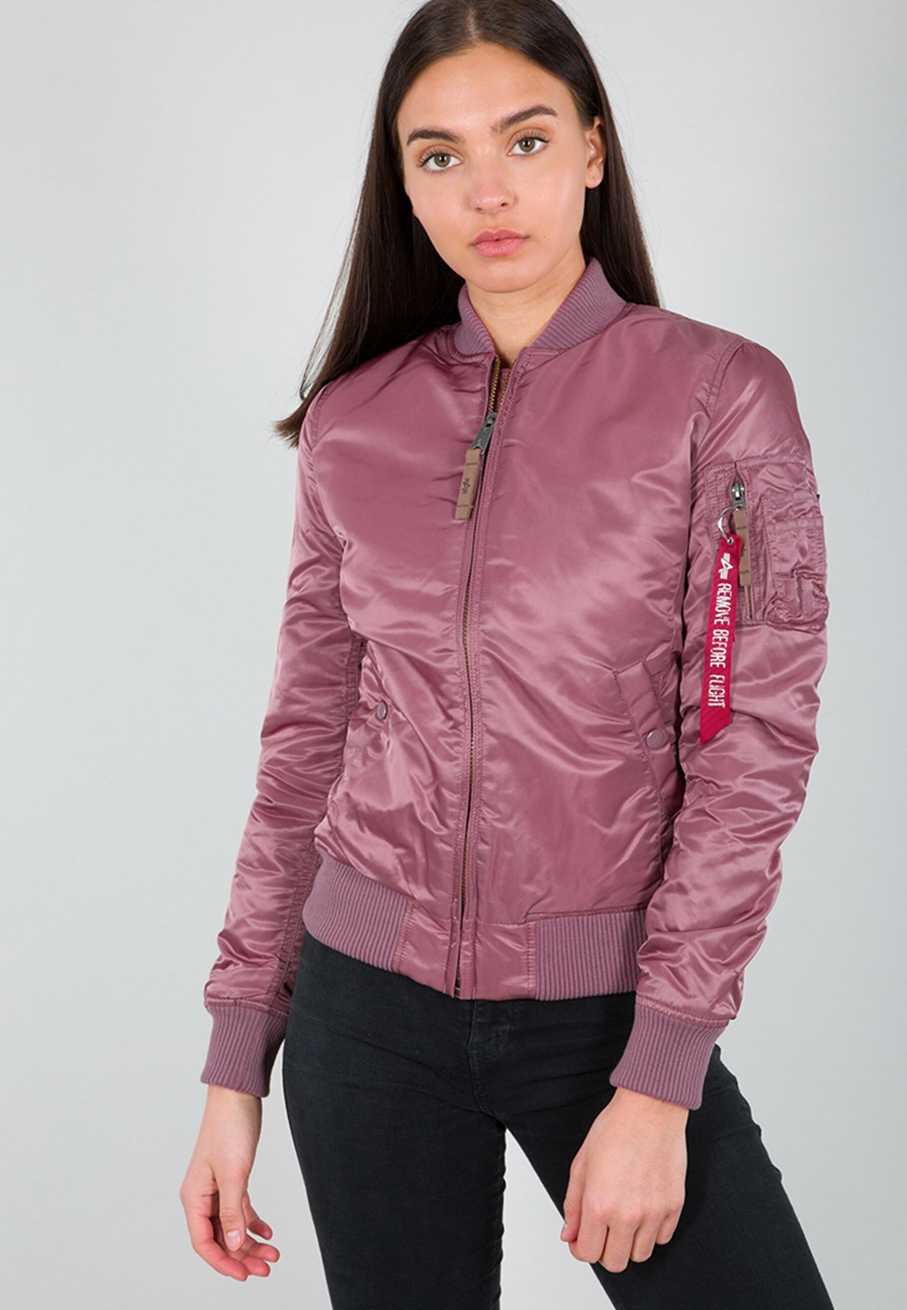 Jackets Bomber MA-1 - Flight VF Women dusty Industries 59 pink Alpha Bomberjacke Industries & Alpha Wmn