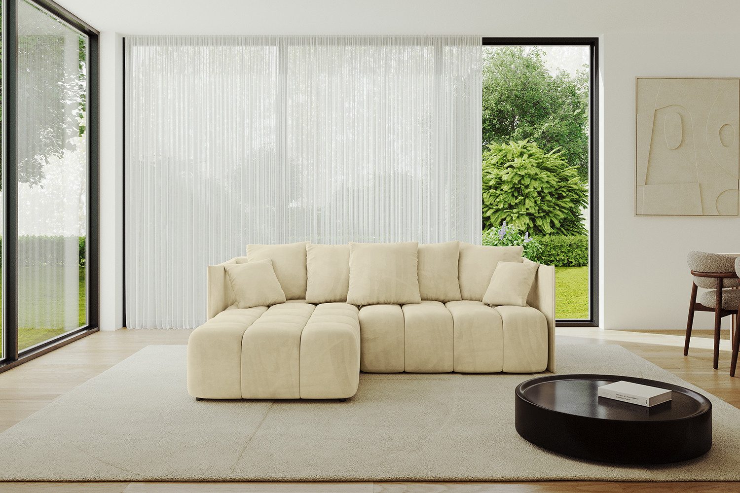 ALTDECOR Ecksofa LONLI-L, Couch mit Schlaffunktion, günstig online kaufen