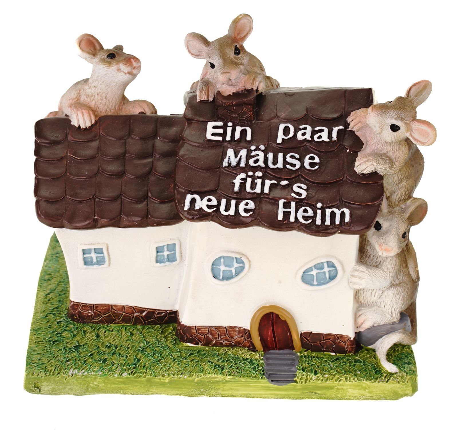 Kremers Schatzkiste Spardose Kremers Schatzkiste Haus Spardose Für's neue  Heim mit Mäusen Wohnung Sparkasse Sparschwein