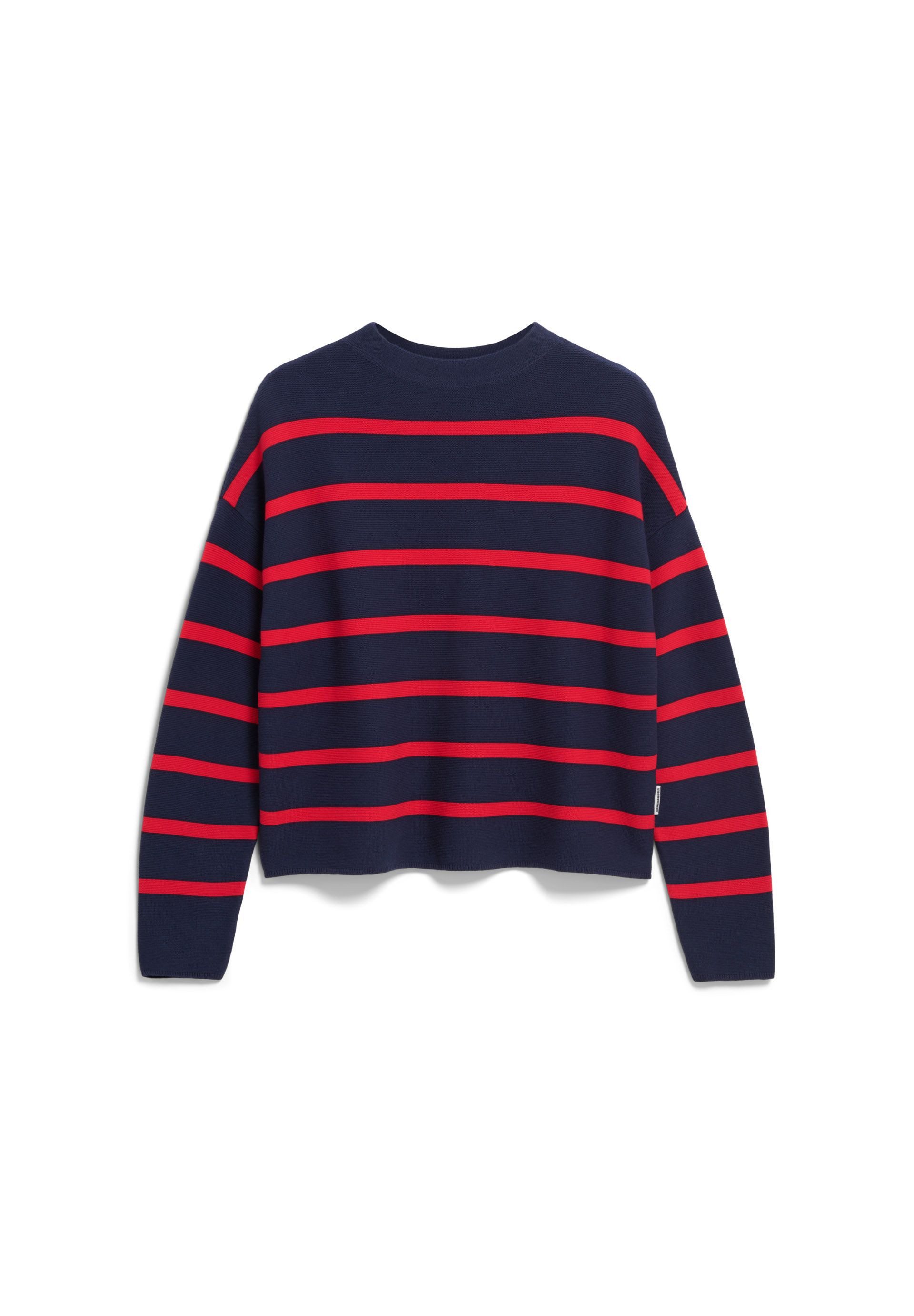 Strickpullover MERINAA STRIPES Pullover aus Bio-Baumwolle