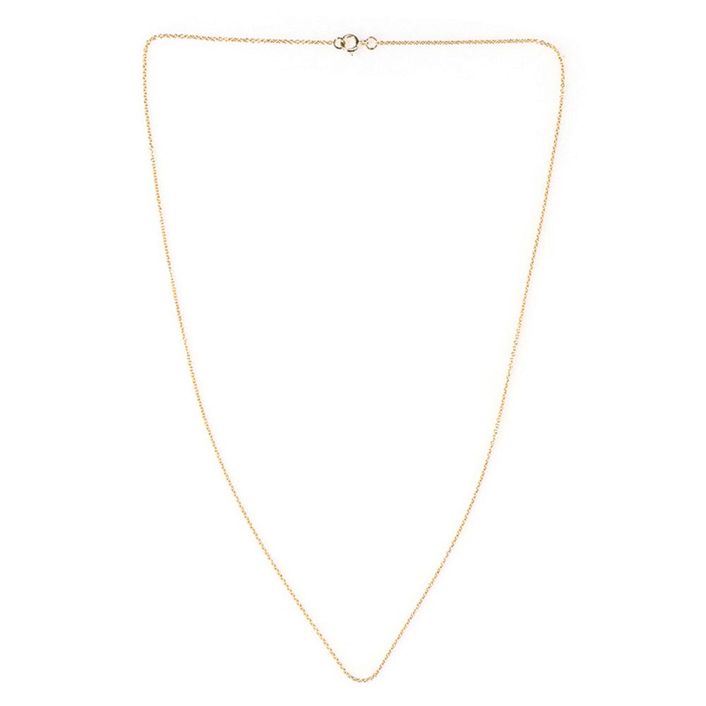 Cavill Goldkette Cavill 375er Gelbgold Rolokette 45 cm, 1,15 g, elegante V-Kette Damen (1-tlg)