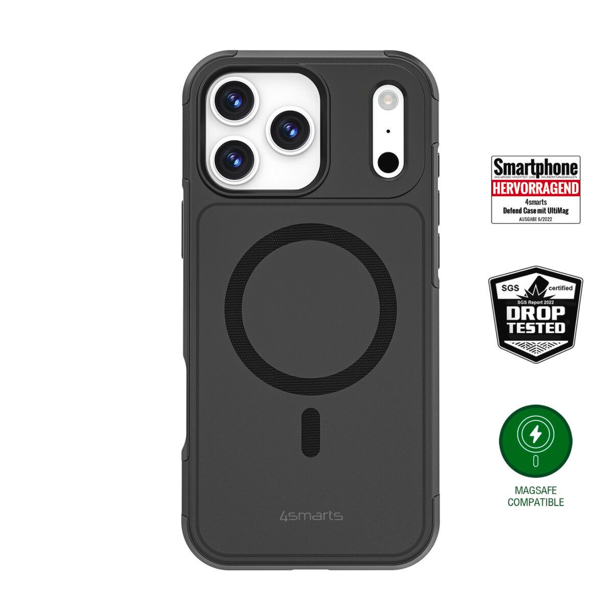 4smarts Smartphone-Hülle 4smarts Defend Case für Apple iPhone 17 Pro Max