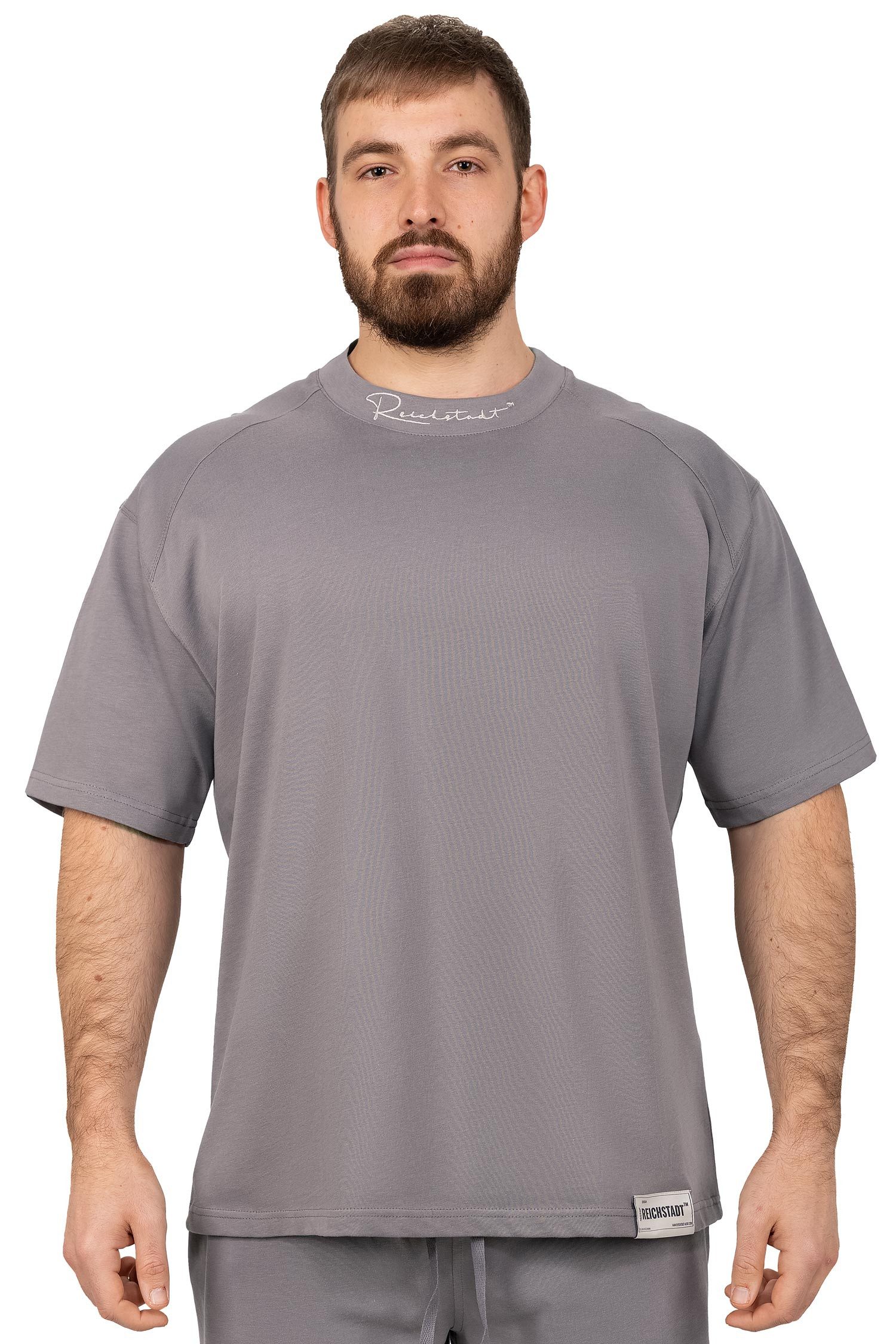 Reichstadt Trainingsshirt Sports Casual Kurzarm T-shirt günstig online kaufen
