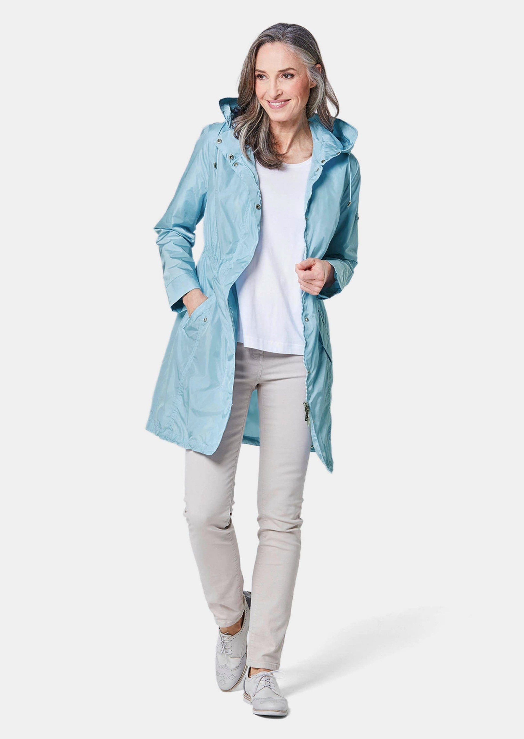 GOLDNER Outdoorjacke Trendiger leichter Regen Parka günstig online kaufen