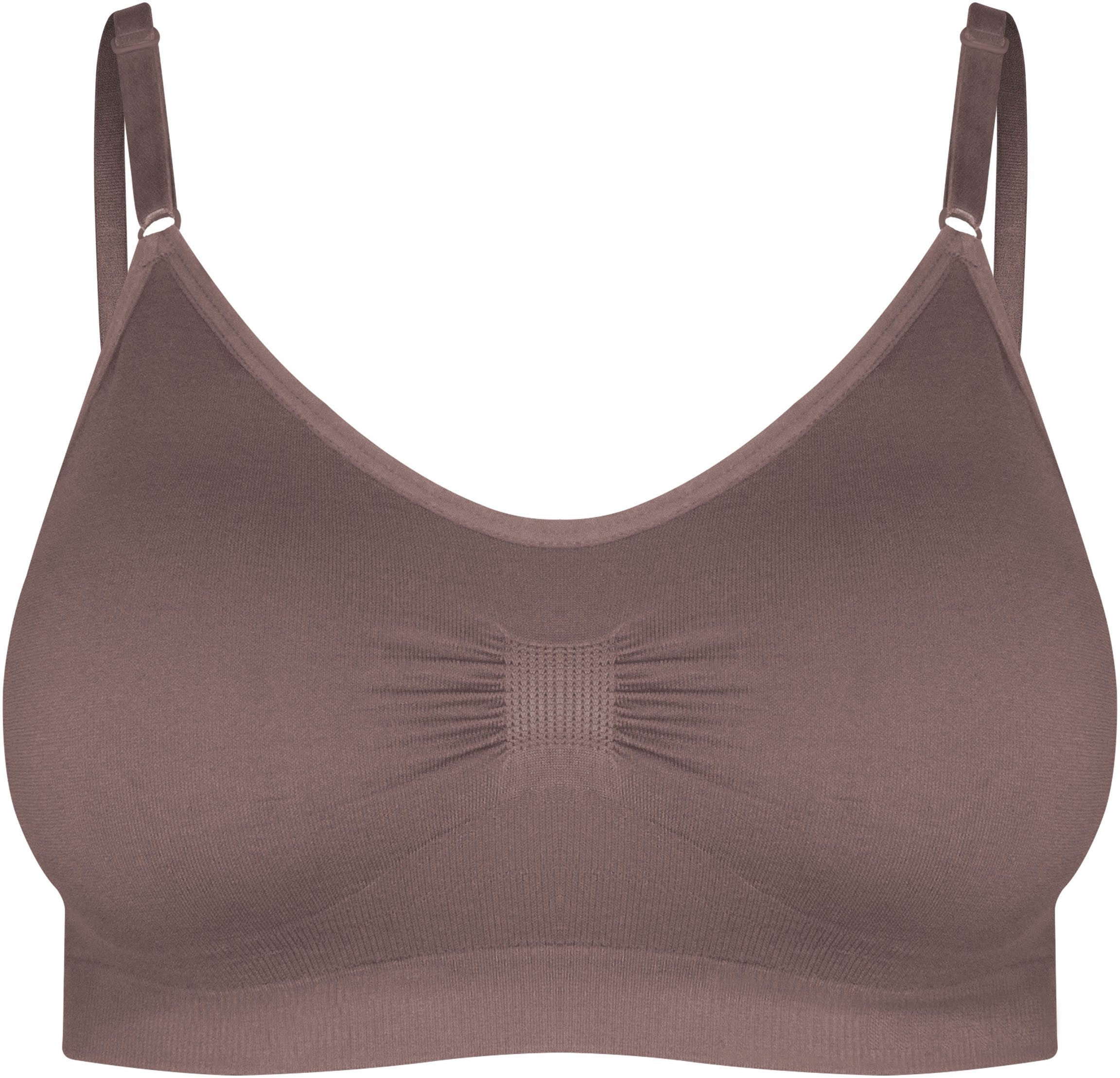 MAGIC Bodyfashion Bügelloser BH Comfort Bra bequemer nahtloser und bügelloser Träger-BH