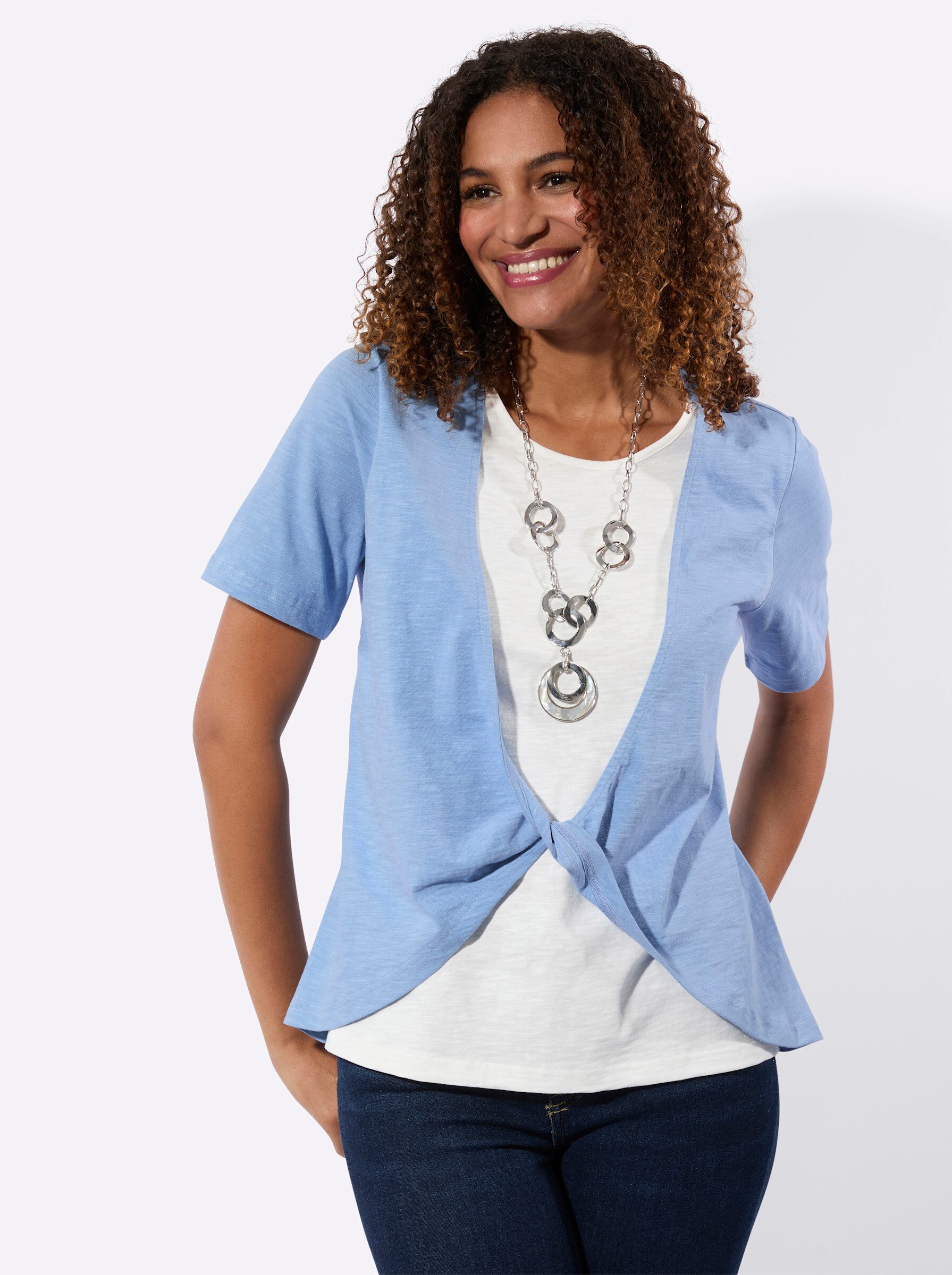 Witt T-Shirt 2-in-1-Shirt Kurzarm