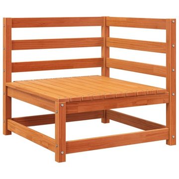 vidaXL Gartenlounge-Set 6-tlg. Garten-Sofagarnitur Wachsbraun Massivholz Kiefer