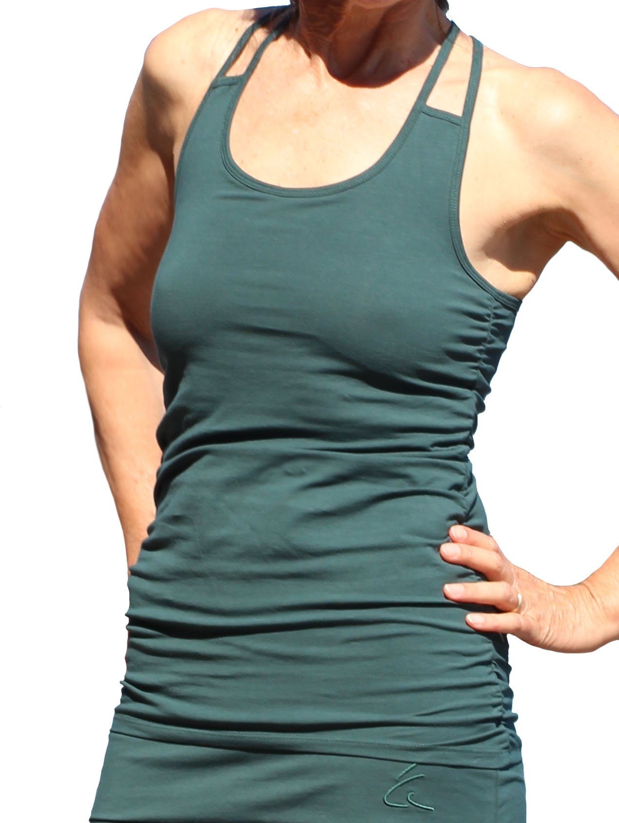 ESPARTO Yogatop Spaghettishirt Suramya in Bio-Baumwolle günstig online kaufen