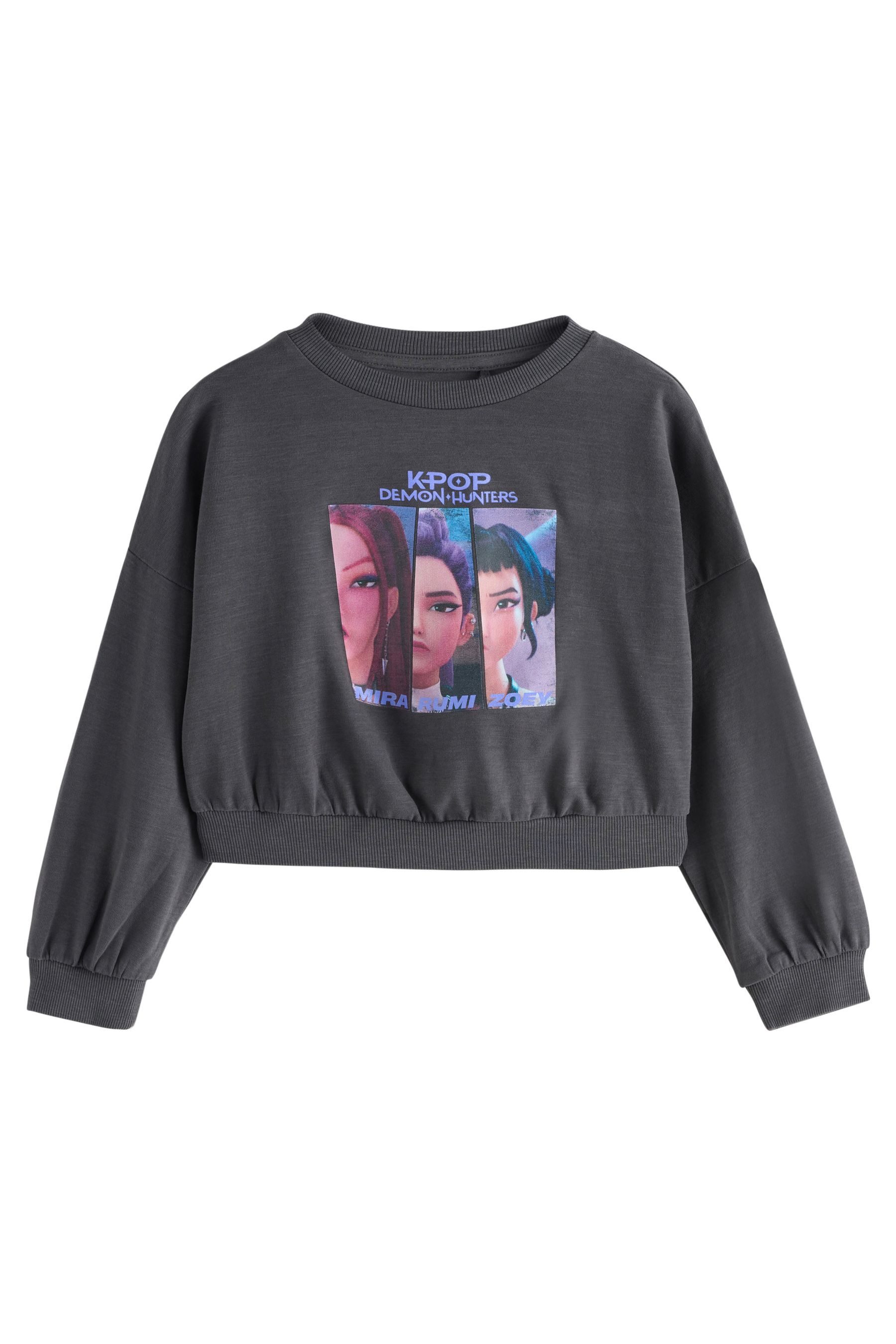 Next Langarmshirt Langärmeliges Sweatshirt, Kpop Demon Hunters (1-tlg)