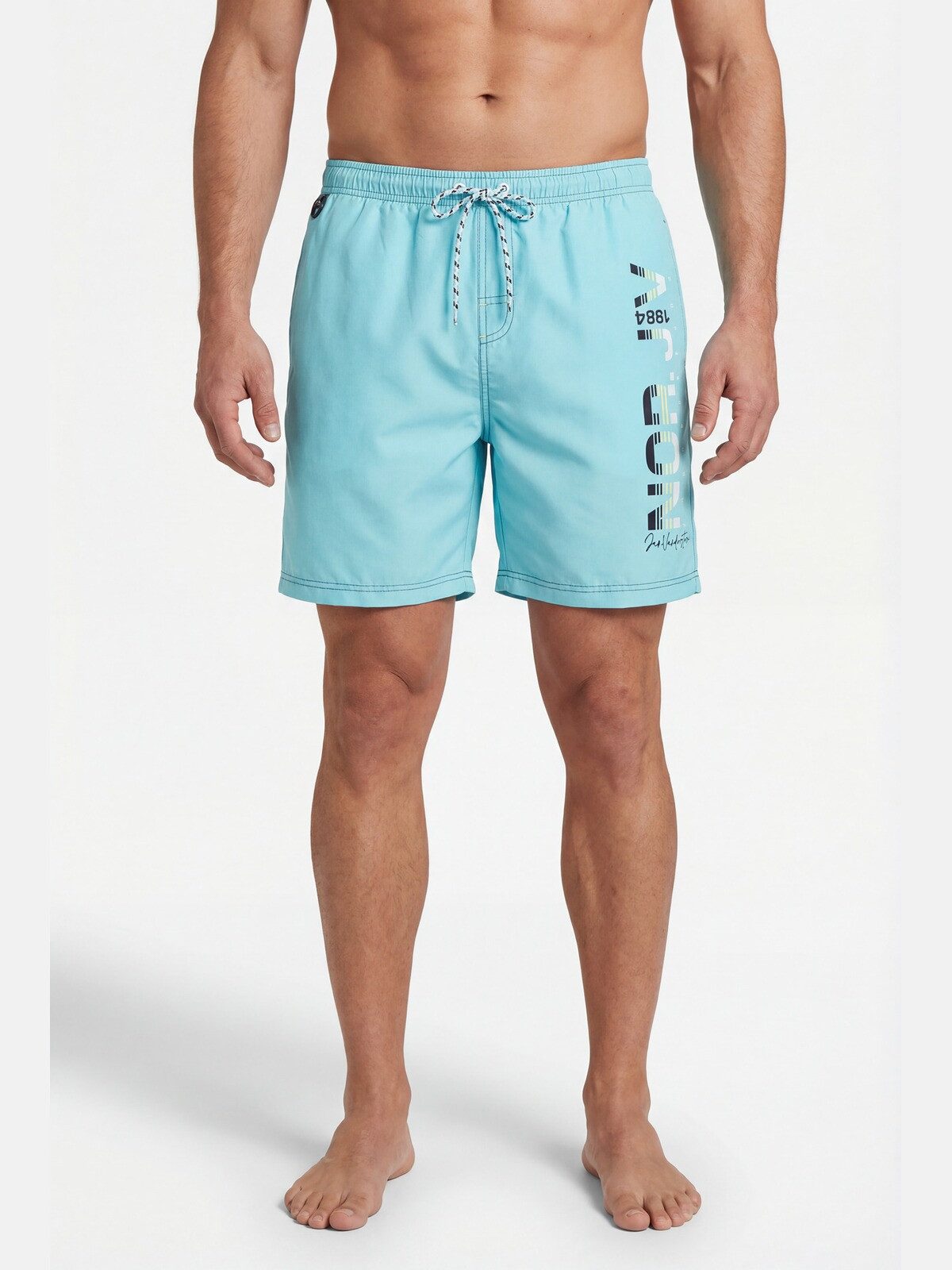 jan vanderstorm Badeshorts BARTHUR (1-St) mit drei lässigen Taschen