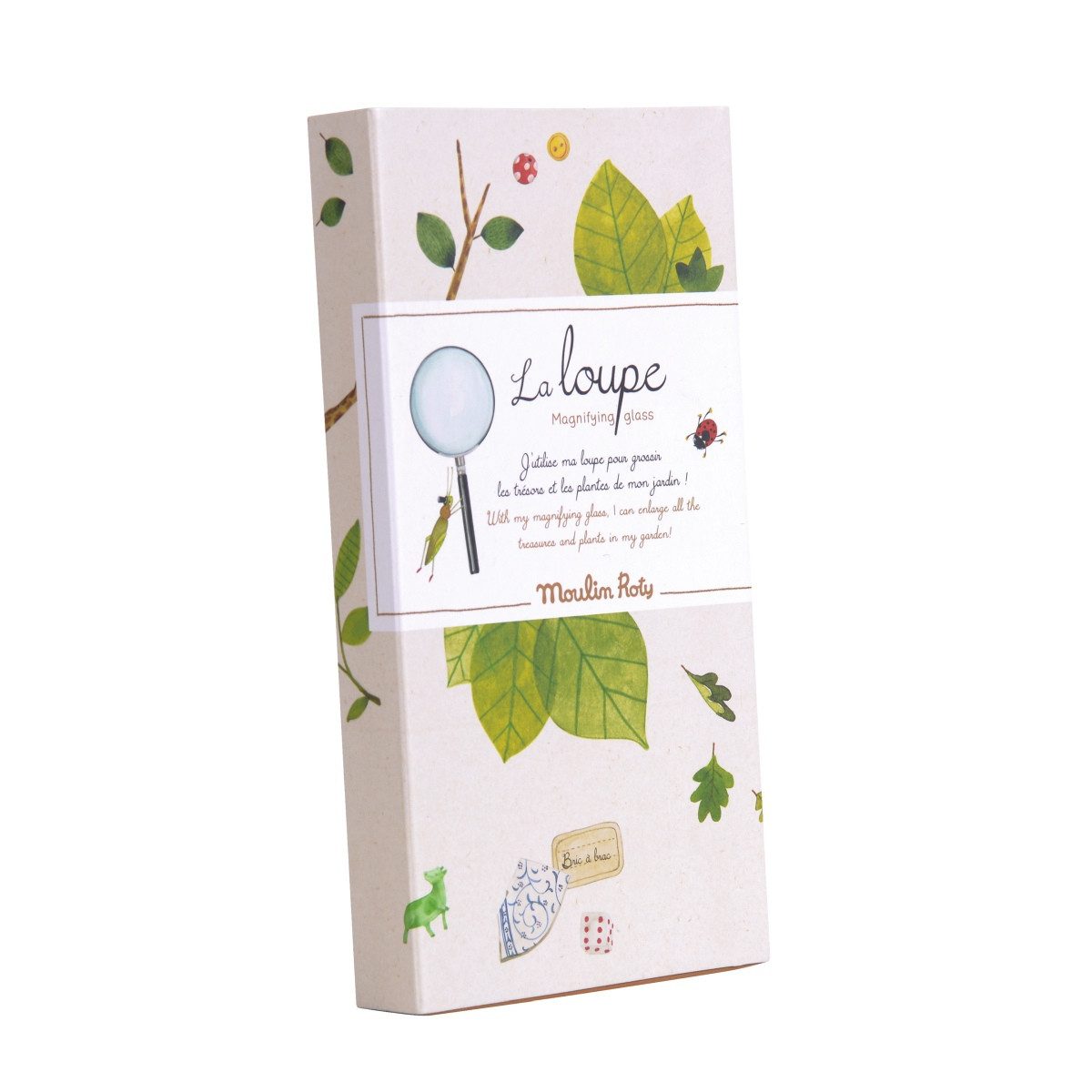 Moulin Roty Handlupe Lupe Beobachten Vergrößern Entdecken Insektenlupe