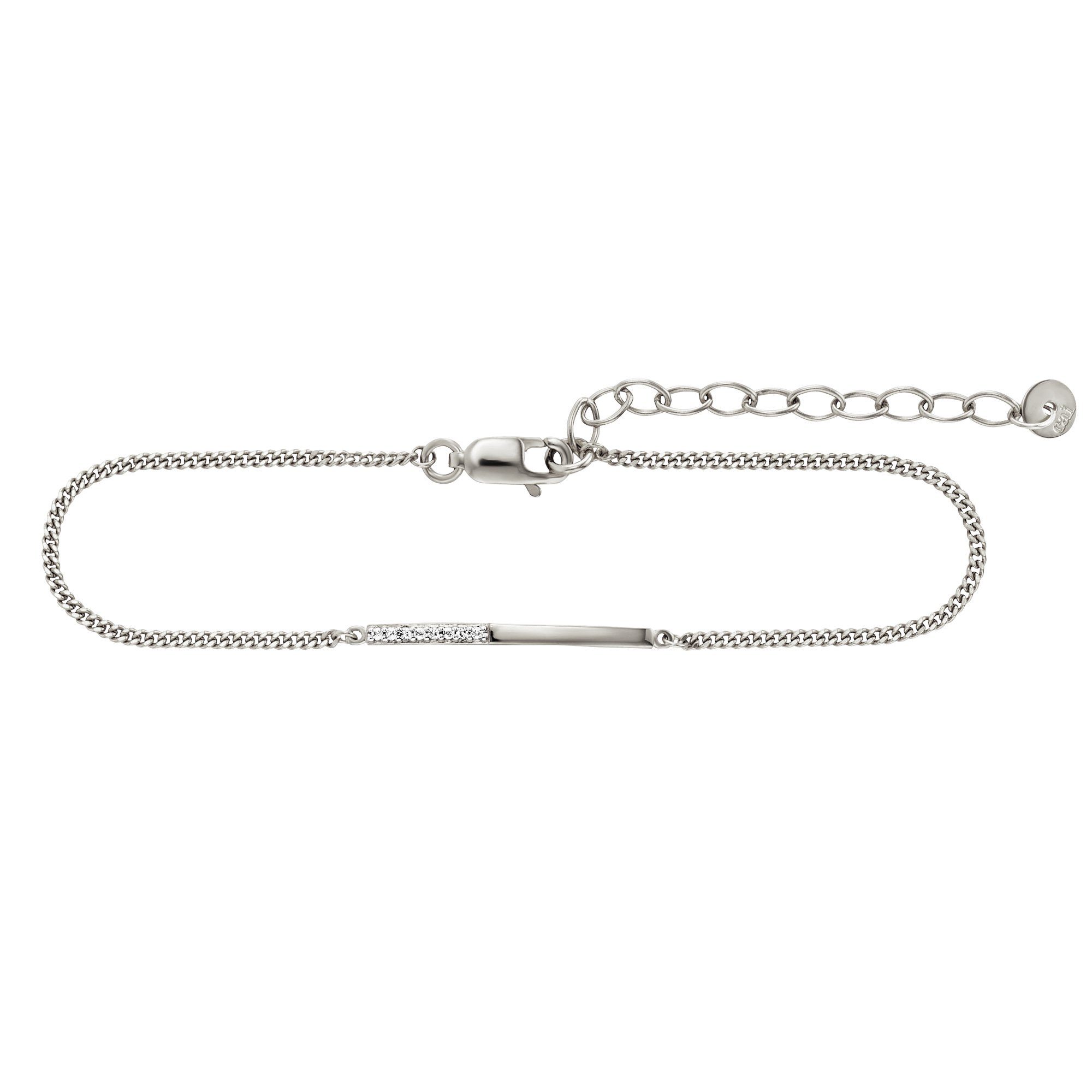 CAÏ Armband 925/- Sterling Silber rhodiniert Topas