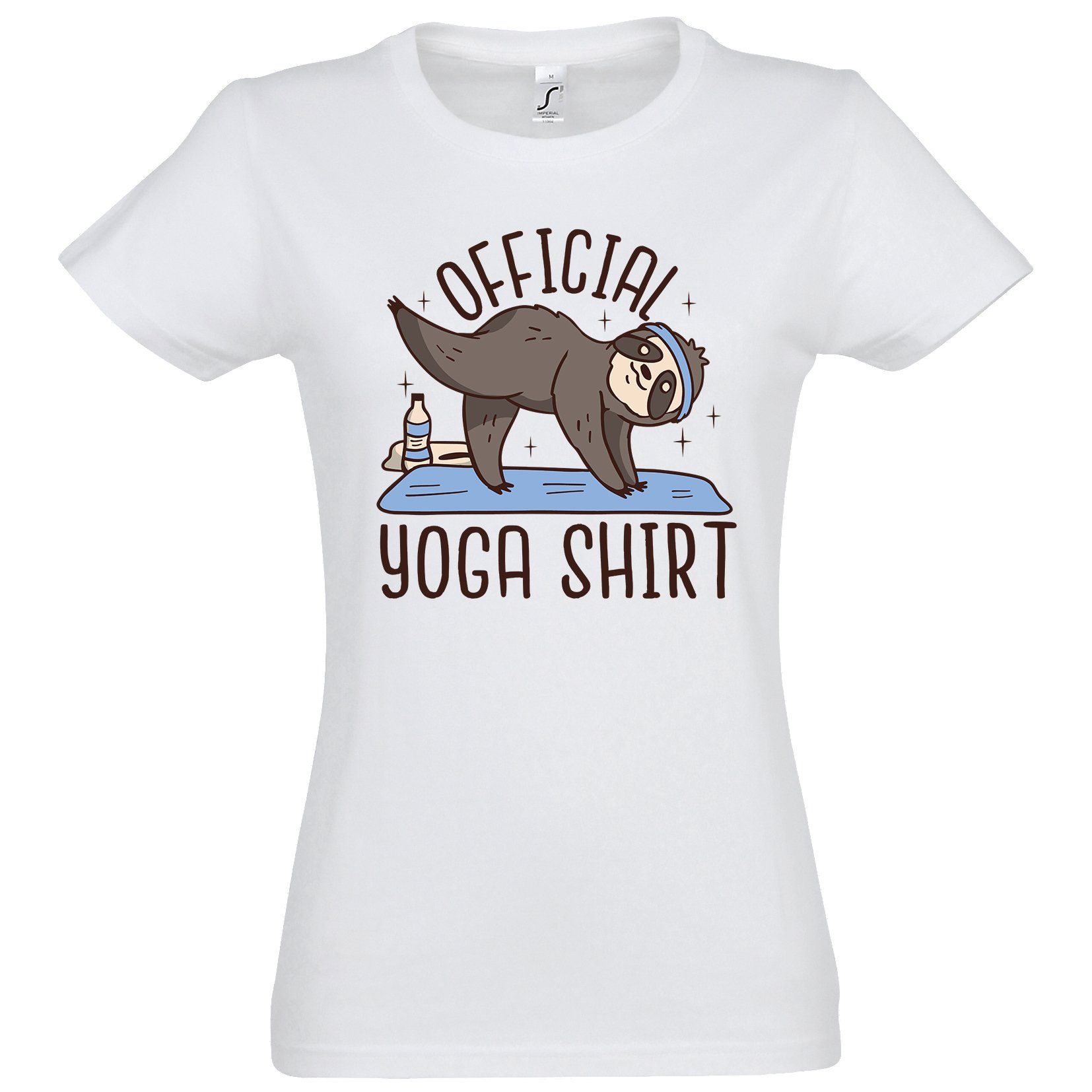 T-Shirt Official Yoga Damen Shirt