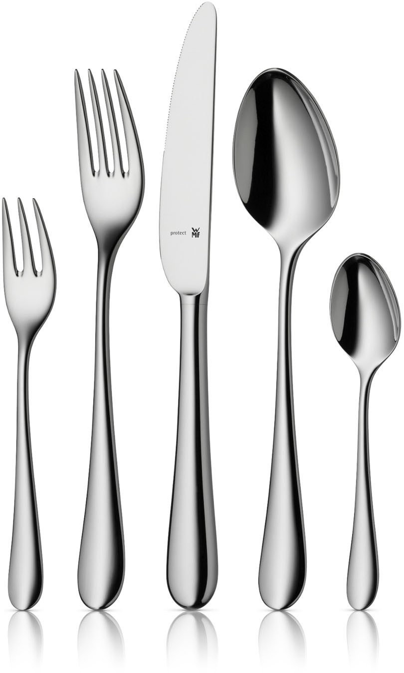 WMF Besteck-Set Merit (30-tlg), 6 Personen, Cromargan® Edelstahl Rostfrei 18/10, poliert