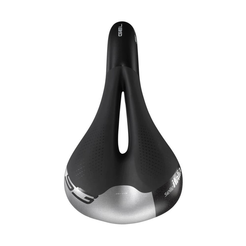 Selle Italia Fahrradsattel Selle Italia S-3 Flow L2 Renn-/City-Sattel Flow-Ausschnitt Hi-Viz Ligh