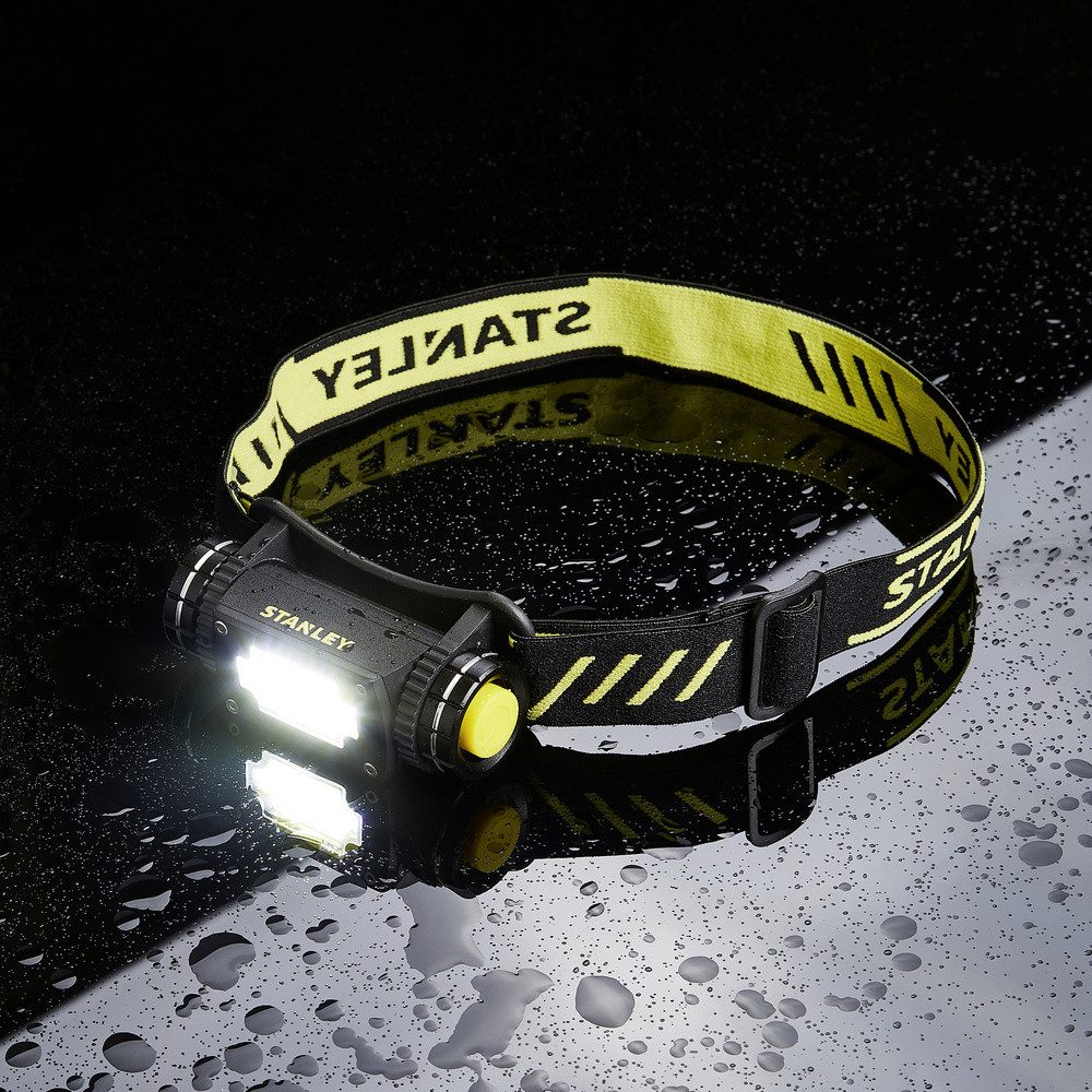 STANLEY LED Stirnlampe STANLEY COB LED Stirnlampe batteriebetrieben 300 lm 10 h SXLS50100E