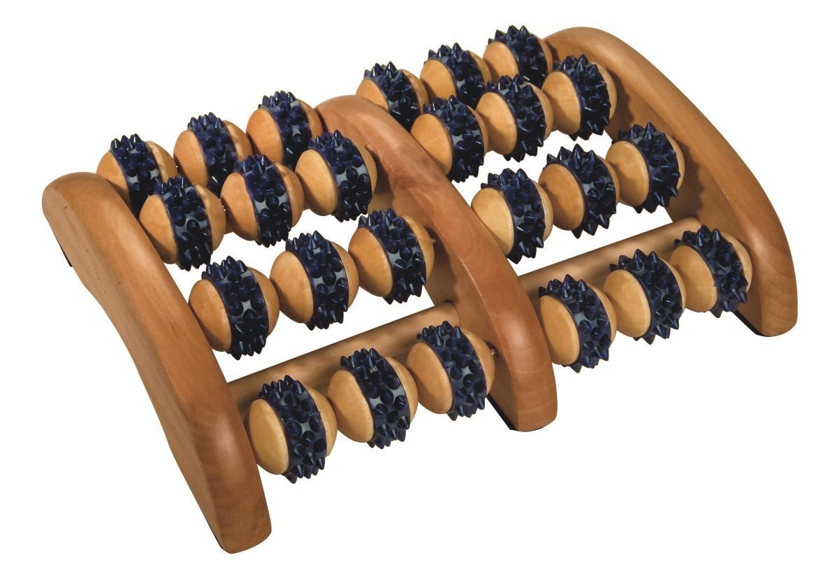 Croll & Denecke Fußmassagegerät 20273, 1-tlg., Fußroller mit 2x4 Rollen