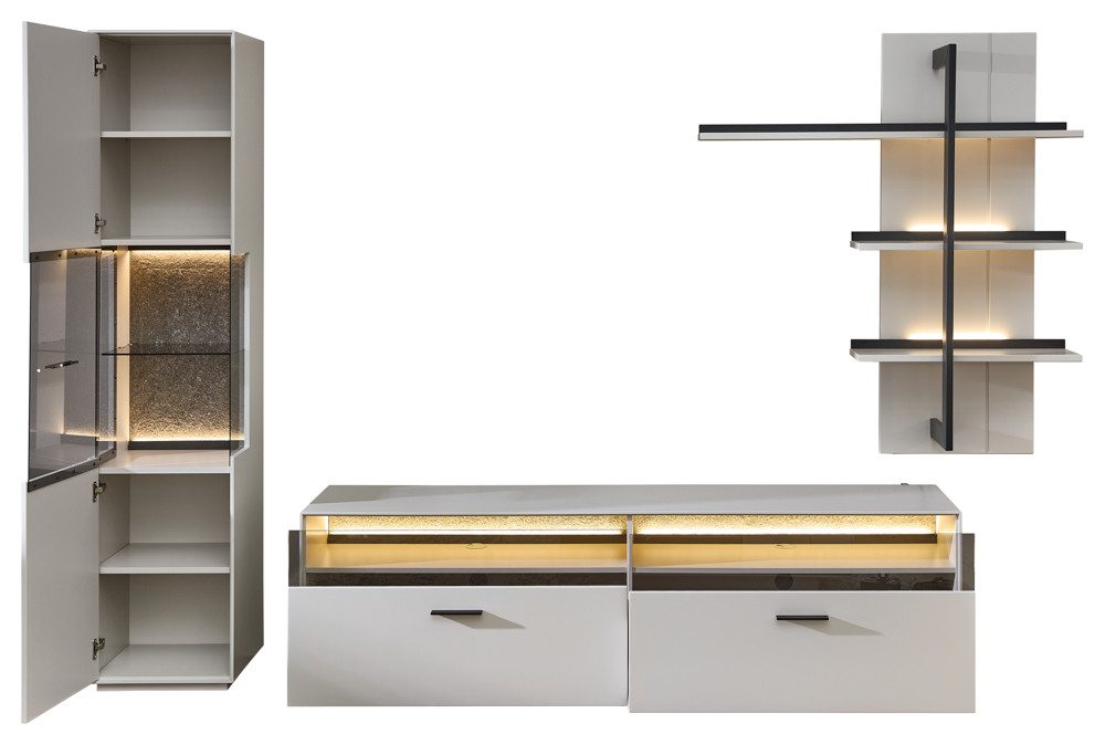 WOHN CONCEPT Premium Möbel Wohnwand