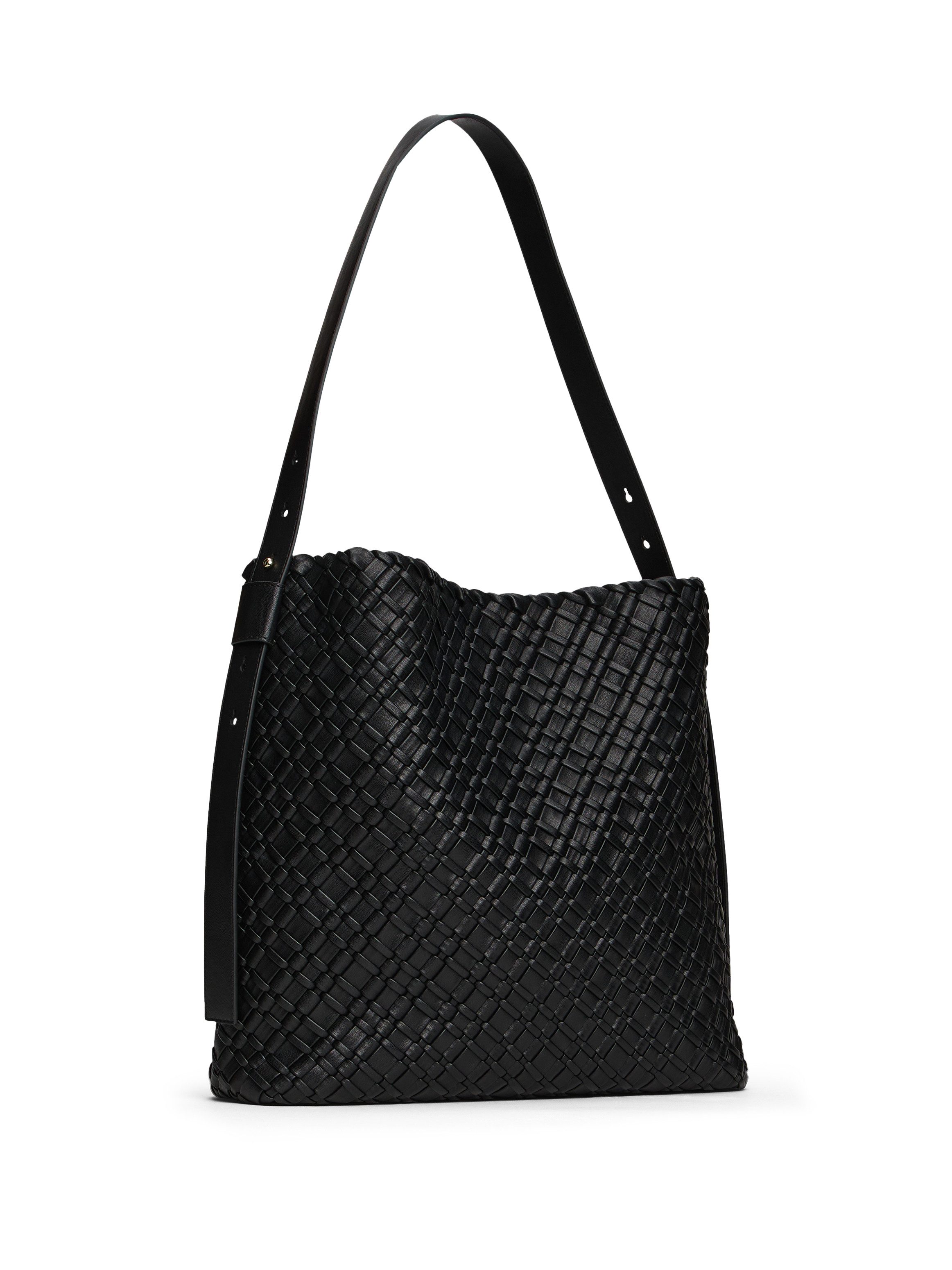 Tommy Hilfiger Tragetasche TH BRAIDED MAXI HOBO, Damen Umhängetasche, Schultertasche mit TH-Logo – Bild 5 von 5