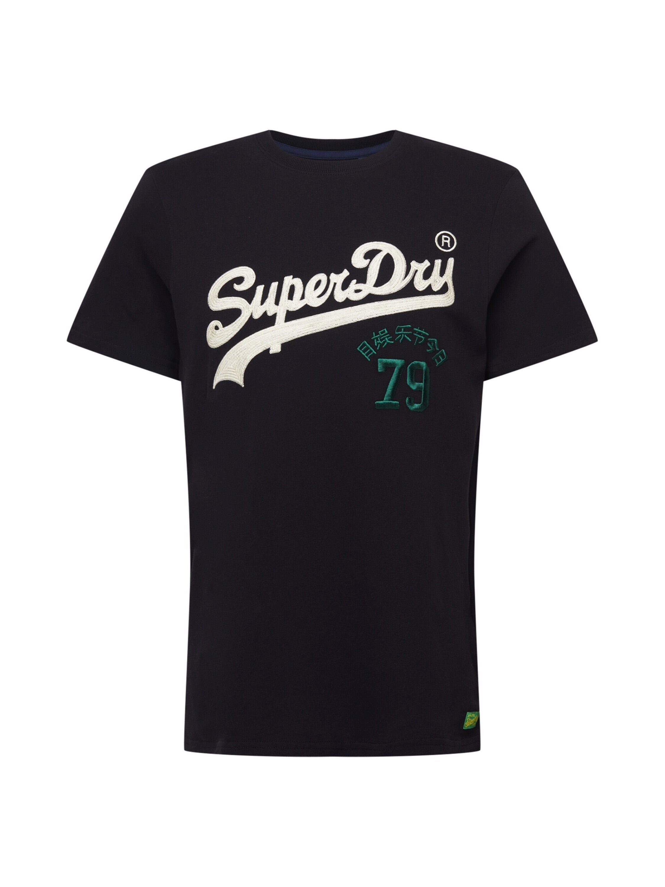 Superdry T-Shirt (1-tlg) schwarz (15)