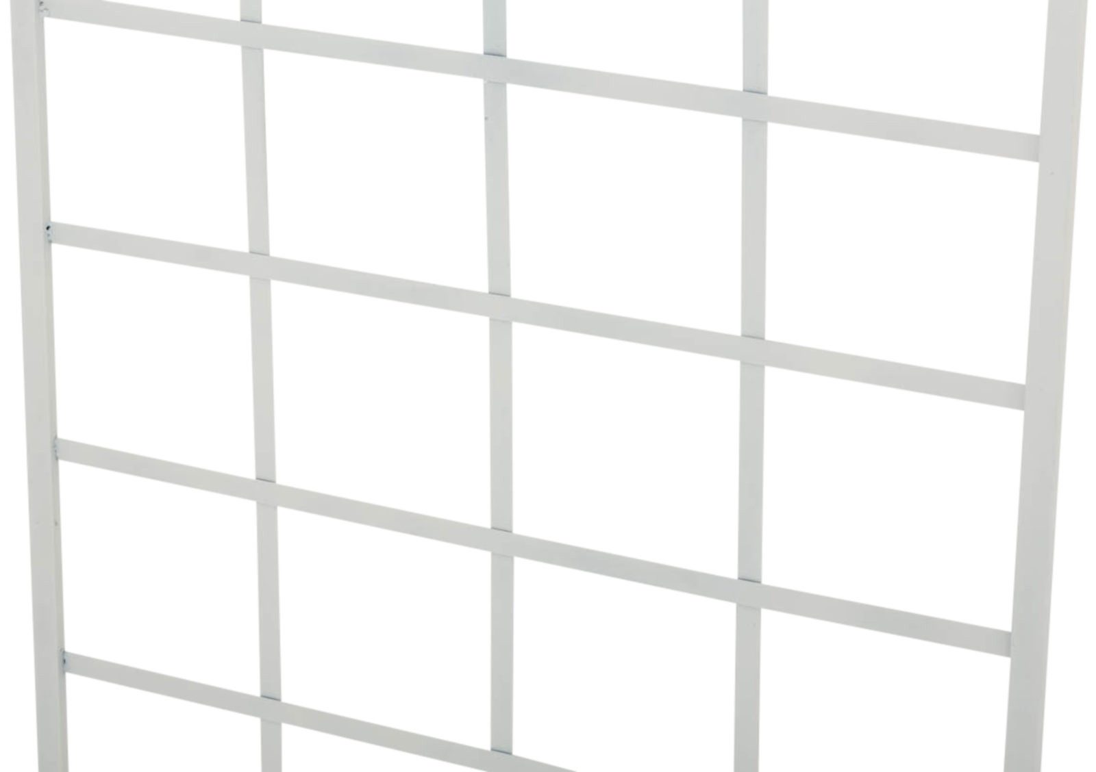 TPFLiving Rankhilfe Vivum, Rankgitter - Blumengitter aus massivem Eisen, Rosengitter - Kletterhilfe - Pflanzengitter - Maße (HxB) 180 x 70 cm