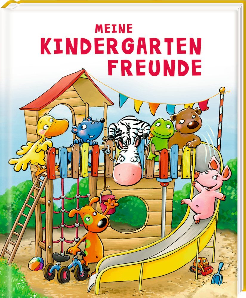 COPPENRATH DIE SPIEGELBURG Notizbuch Freundebuch: Die Lieben Sieben - Meine Kindergartenfreunde