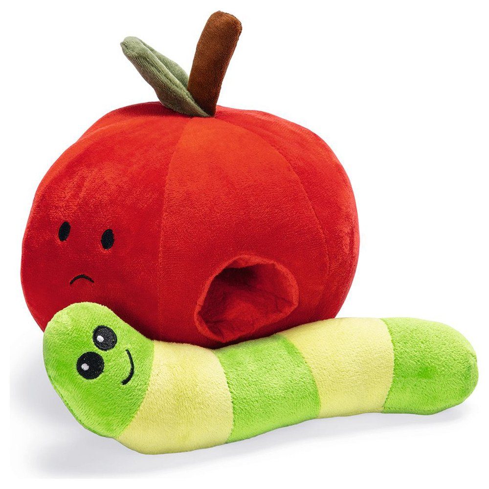 Beeztees Tierkuscheltier Hundespielzeug Versteckspiel Apfel Plüsch günstig online kaufen