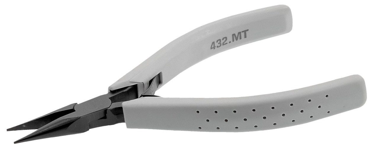Facom Flachrundzange Facom 432.MT Flachrundzange Micro-Tech, kurze Backen