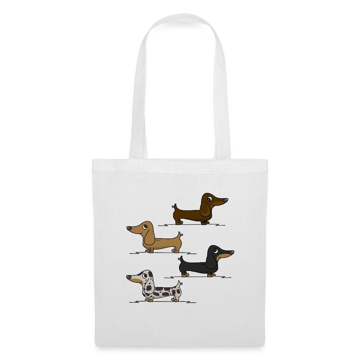 Spreadshirt Henkeltasche Dackel Dackeln Hund Geschenk günstig online kaufen