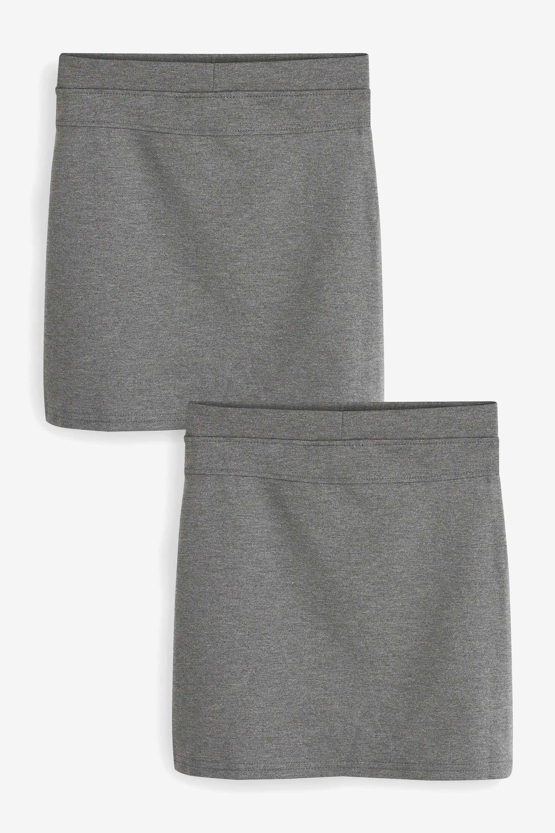 Bleistiftrock 2 x Bleistiftrock aus Jersey zum Hineinschlüpfen