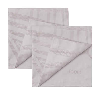 JOOP! Stoffserviette JOOP! LIVING - LEAF Servietten-Set, (2 St)