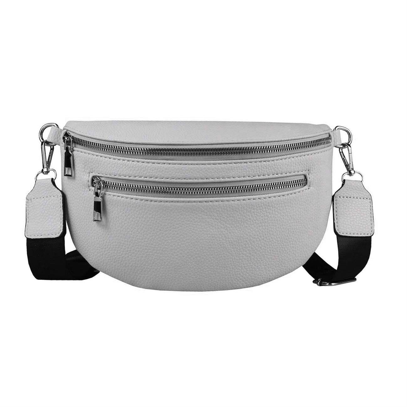 ITALYSHOP24 Bauchtasche Damen Gürteltasche Hüfttasche Bodybag günstig online kaufen