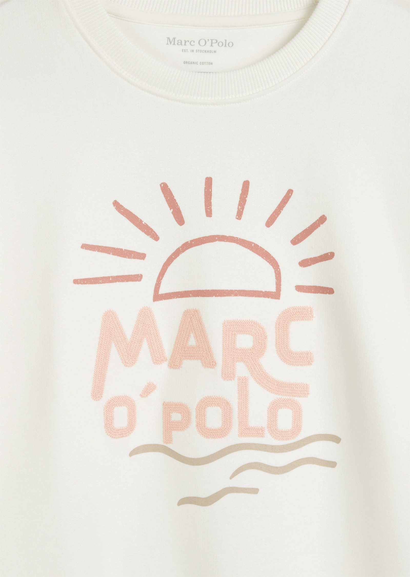 Marc O'Polo Sweatshirt aus reiner Bio-Baumwolle günstig online kaufen